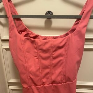 Two Halara corset dresses